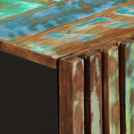 Badkamerwandkast 38x34x48 cm massief acaciahout 7