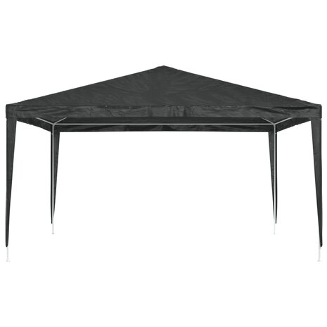 Partytent professioneel 90 g/m² 4x4 m antraciet 3