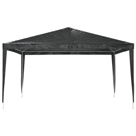 Partytent professioneel 90 g/m² 4x4 m antraciet 4