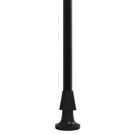 Luifel uittrekbaar 300x150 cm stof en staal antracietkleurig 9