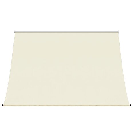 Luifel uittrekbaar 250x150 cm stof en staal crèmekleurig 3