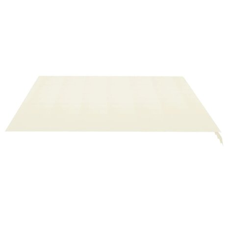 Vervangingsdoek voor luifel 4,5x3,5 m crèmekleurig 4