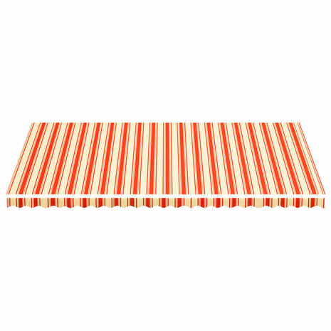 Vervangingsdoek voor luifel 6x3,5 m geel en oranje 3