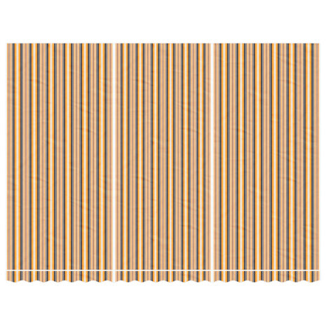 Vervangingsdoek voor luifel gestreept 5x3,5 m meerkleurig 3