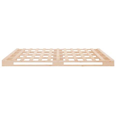 Palletbed massief hout 180x200 cm 6