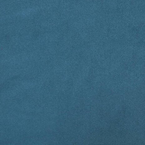 Bed met matras fluweel blauw 100x200 cm 8