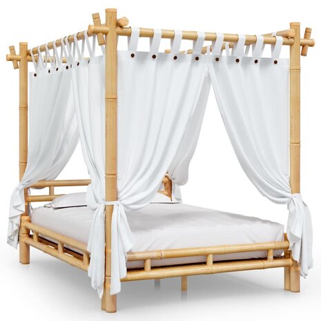 Hemelbed 140x200 cm bamboe 2