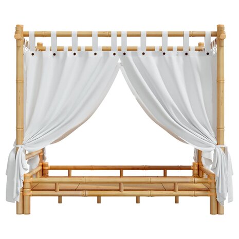 Hemelbed 140x200 cm bamboe 6