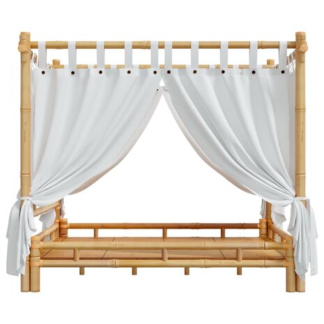 Hemelbed 160x200 cm bamboe 6
