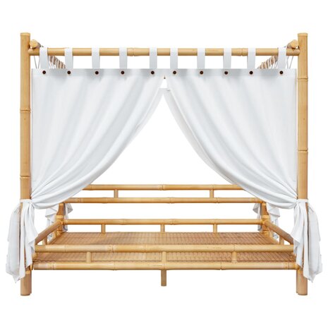 Hemelbed 200x200 cm bamboe 5