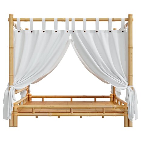 Hemelbed 200x200 cm bamboe 6