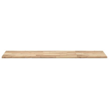 Bureaublad 120x50x2 cm onbehandeld massief acaciahout 3