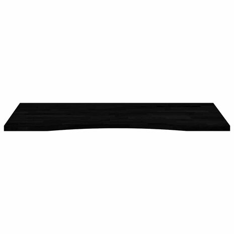 Bureaublad rechthoekig 100x50x2,5 cm eikenhout donkerbruin 5
