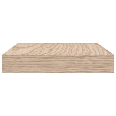 Wandschap 60x23,5x4 cm bewerkt hout 4