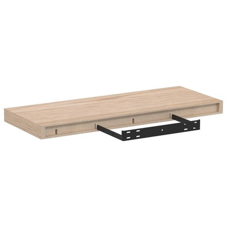 Wandschap 60x23,5x4 cm bewerkt hout 5
