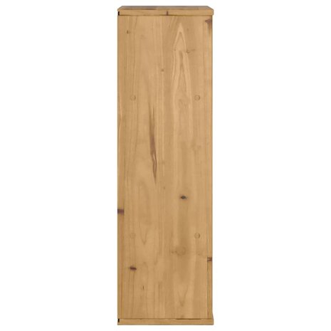 Bijzetkast met lades 40x24x79 cm massief grenenhout 7