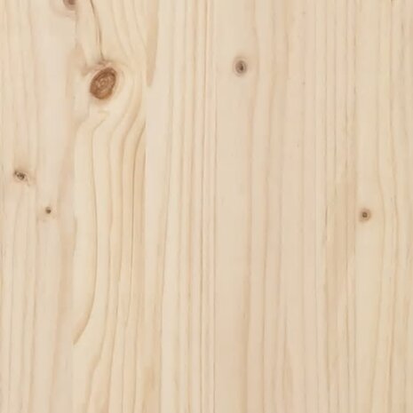 Salontafel 45x45x30 cm massief grenenhout 5