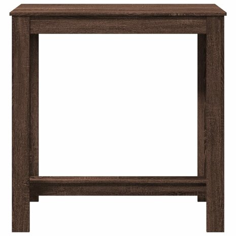 Bartafel 102x50x103,5 cm bewerkt hout bruin eikenkleurig 4