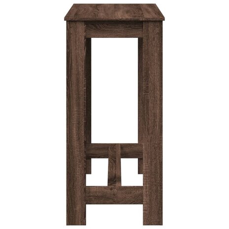 Bartafel 102x50x103,5 cm bewerkt hout bruin eikenkleurig 5