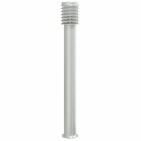 Vloerlamp voor buiten 3 st 110 cm roestvrijstaal zilverkleurig 6
