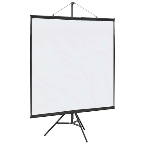 Projectiescherm met statief 81 inch 1:1 1