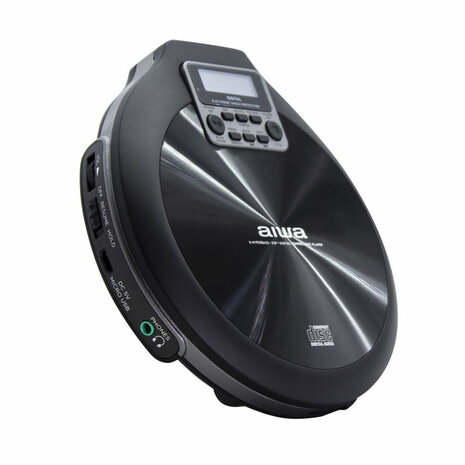 CD/MP3 player Aiwa Draagbaar Zwart 3