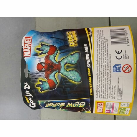 Actiefiguur Bandai Marvel Glow Surge Spiderman 13 cm 2