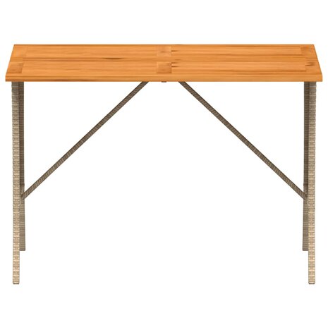 3-delige Tuinset met kussens poly rattan beige 7