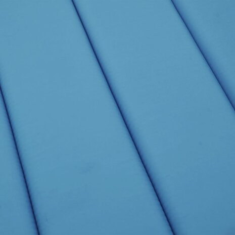 Ligbedkussen 200x50x3cm oxford stof blauw 6