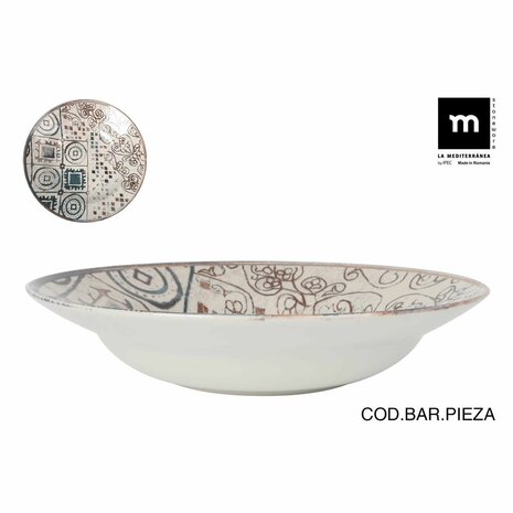 Pastabord La Mediterránea Grecia Ø 29 cm (6 Stuks) 2