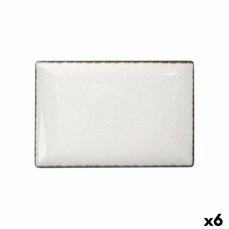 Serveerschaal La Mediterránea Anllo Rechthoekig 30 x 20 x 2,5 cm (6 Stuks) 1