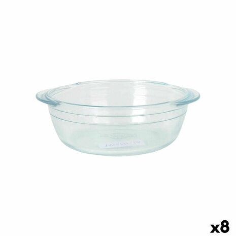 Serveerschaal Quttin Quttin Glas 1 L 20 cm (8 Stuks) 1