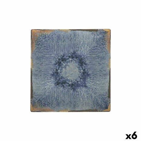 Dinerbord La Mediterránea Aelia 24 x 24 x 2 cm (6 Stuks) 1