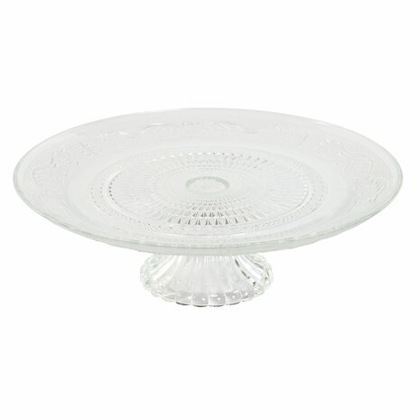 Dinerbord Home ESPRIT Transparant Kristal 29 x 29 x 9,2 cm 1