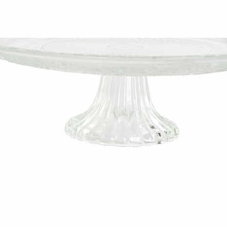 Dinerbord Home ESPRIT Transparant Kristal 29 x 29 x 9,2 cm 3