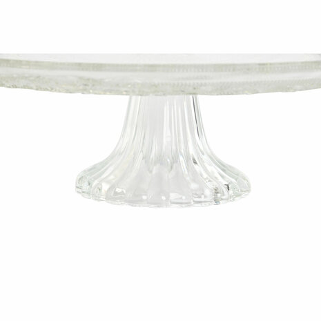 Dinerbord Home ESPRIT Transparant Kristal 33 x 33 x 9,4 cm 2