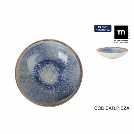 Diep bord La Mediterránea Aelia Ø 21 cm (12 Stuks) 2