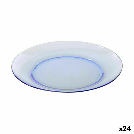 Dessertbord Duralex Lys Blauw Ø 19 cm ø 19 x 1,8 cm (24 Stuks) 1