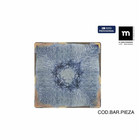 Dessertbord La Mediterránea Aelia 18 x 18 x 2 cm (12 Stuks) 2