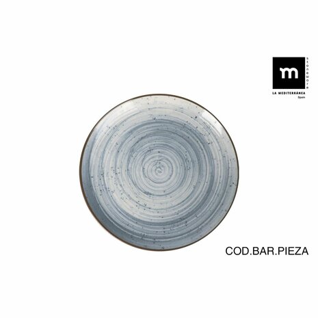 Dessertbord La Mediterránea Swirl Ø 20 cm (12 Stuks) 3