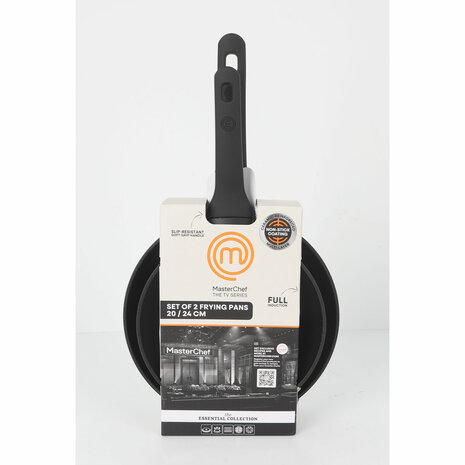 Pannenset MasterChef 24 cm 20 cm (4 Stuks) 2