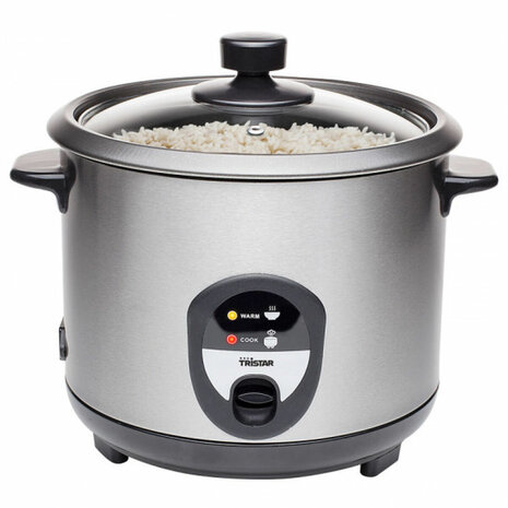 Rijstkoker Tristar Arrocera Zwart/Zilverkleurig Roestvrij staal 500 W 1