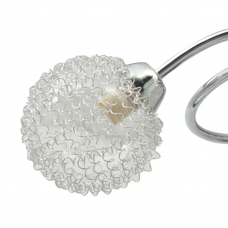 Plafondlamp voor 3 G9 gloeilampen 120 W 6