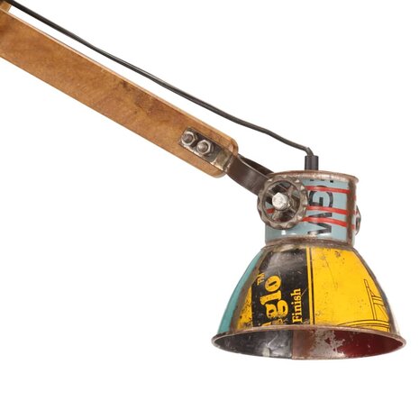 Wandlamp industrieel rond E27 meerkleurig 4