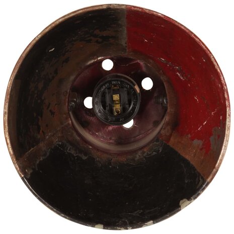 Wandlamp industrieel rond E27 meerkleurig 6