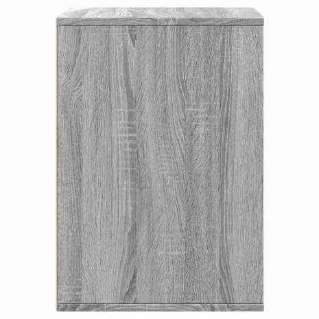 Ladekast 60x41x58 cm bewerkt hout grijs sonoma eikenkleurig 6