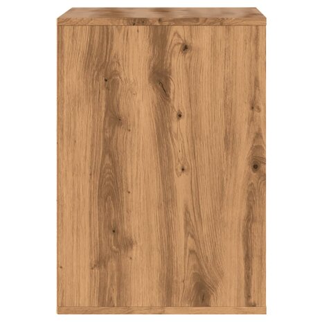 Ladekast 60x41x58 cm bewerkt hout artisanaal eikenkleurig 6