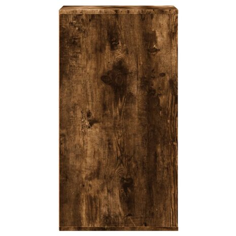 Ladekast 40x41x76 cm bewerkt hout gerookt eikenkleurig 6