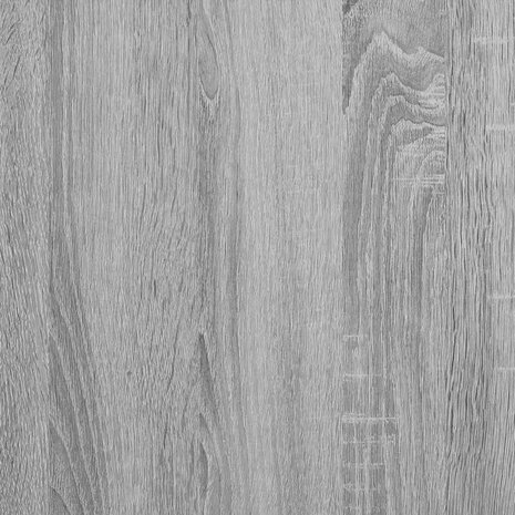 Schoenenrekken 2 st stapelbaar 60x30x30,5 cm grijs sonoma eiken 8