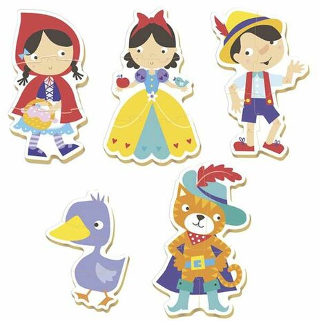 Kinderpuzzel Educa Folk Tales 5 Onderdelen 2